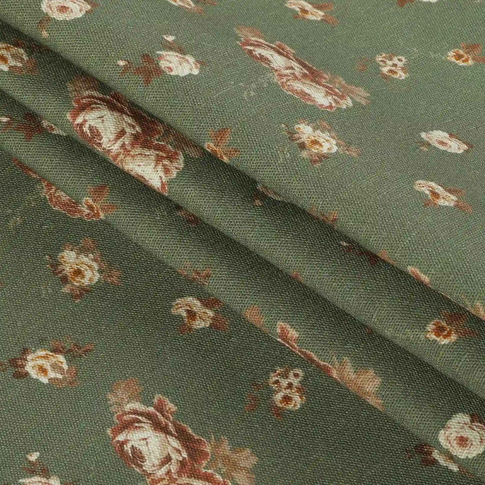 MS. MAVERICK MUSE x TWOPAGES Pastoral Printed Linen Cotton Pleated Curtains