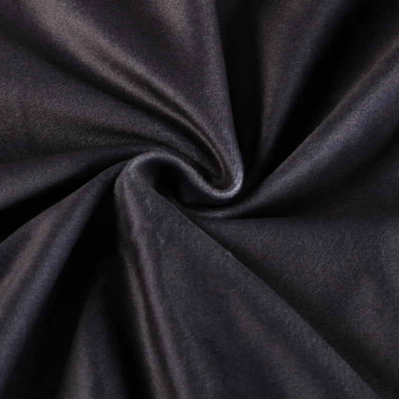 Amy Switzer Printed Velvet Pleated Drapery -TWOPAGES