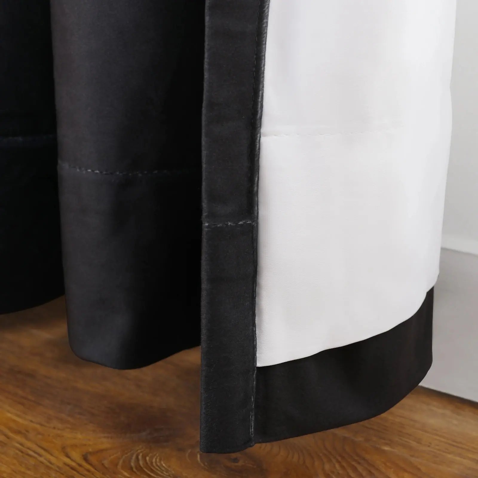 Amy Switzer Printed Velvet Pleated Drapery -TWOPAGES