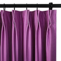 Amy Switzer Printed Velvet Pleated Drapery -TWOPAGES