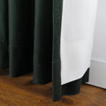Amy Switzer Printed Velvet Pleated Drapery -TWOPAGES