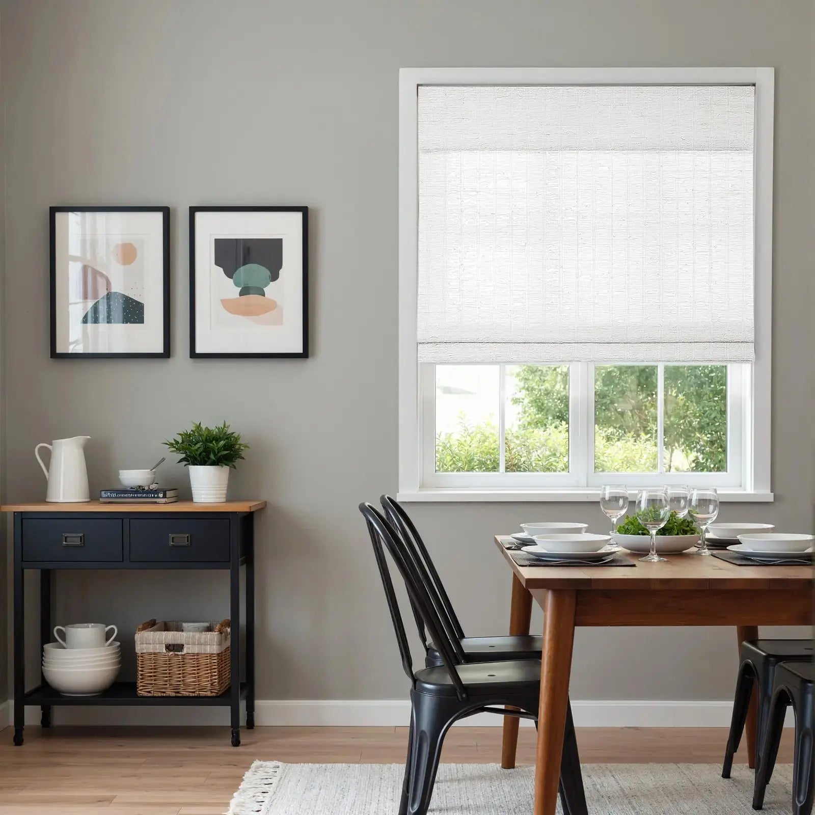 Rae Natural Ramie Flax Woven Wood Blinds - Series C?-TWOPAGES CURTAINS