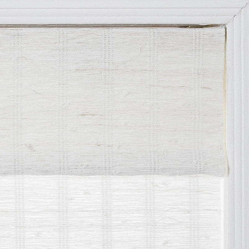 Rae Natural Ramie Flax Woven Wood Blinds - Series C-?-TWOPAGES CURTAINS
