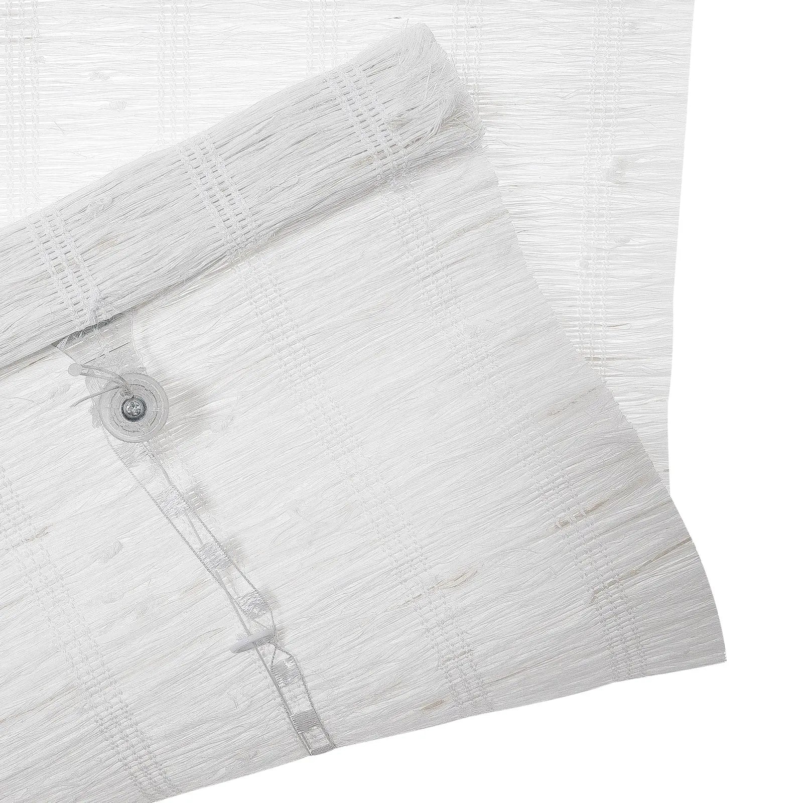 Rae Natural Ramie Flax Woven Wood Blinds - Series C-?-TWOPAGES CURTAINS