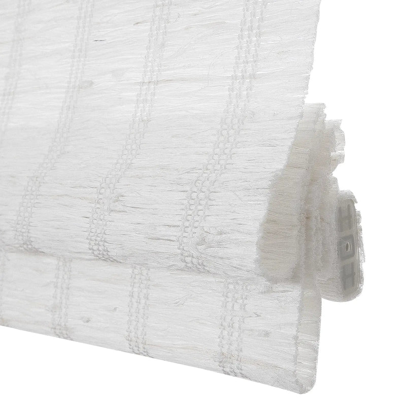 Rae Natural Ramie Flax Woven Wood Blinds - Series C-?-TWOPAGES CURTAINS