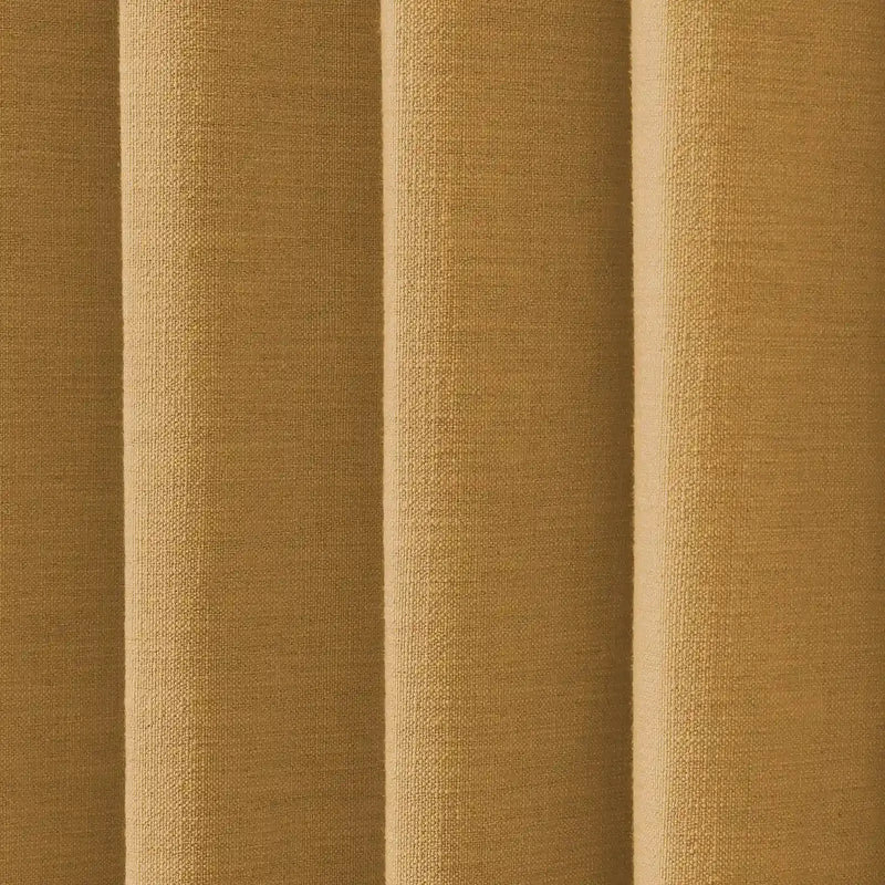 Isabella Heavyweight Cotton Curtain Pleated-?-TWOPAGES
