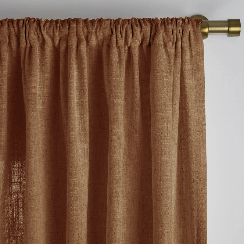 Liz Linen Drape Soft Top- -TWOPAGES