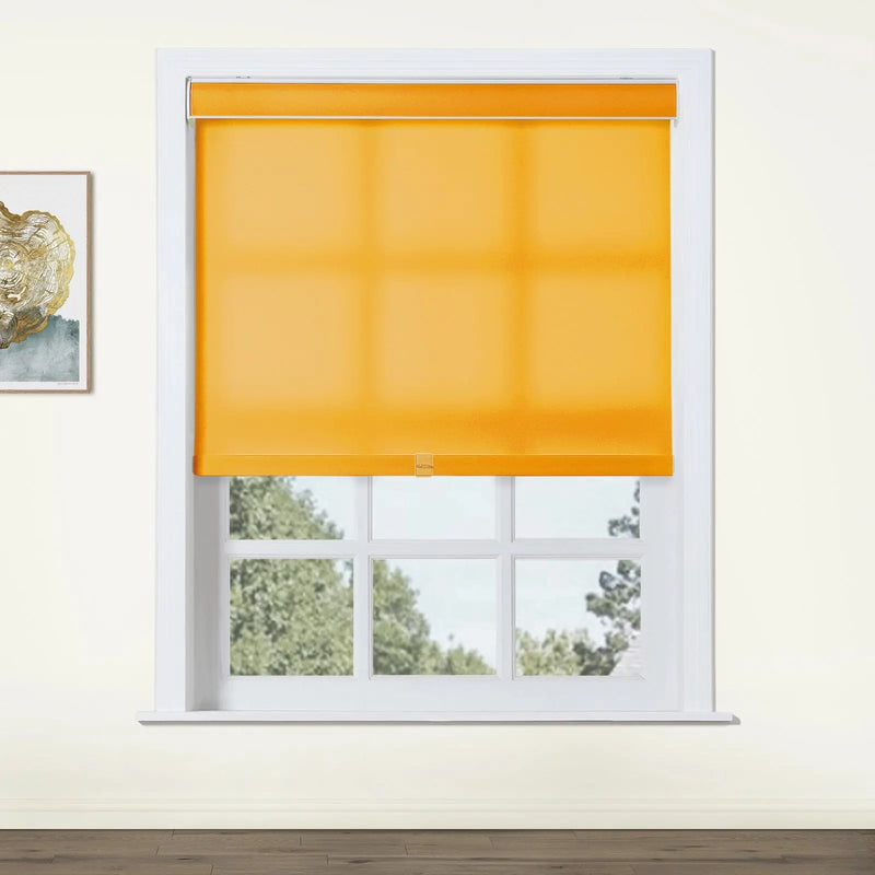 Alvin Basic Room Darkening Cordless Roller Blinds-?-TWOPAGES