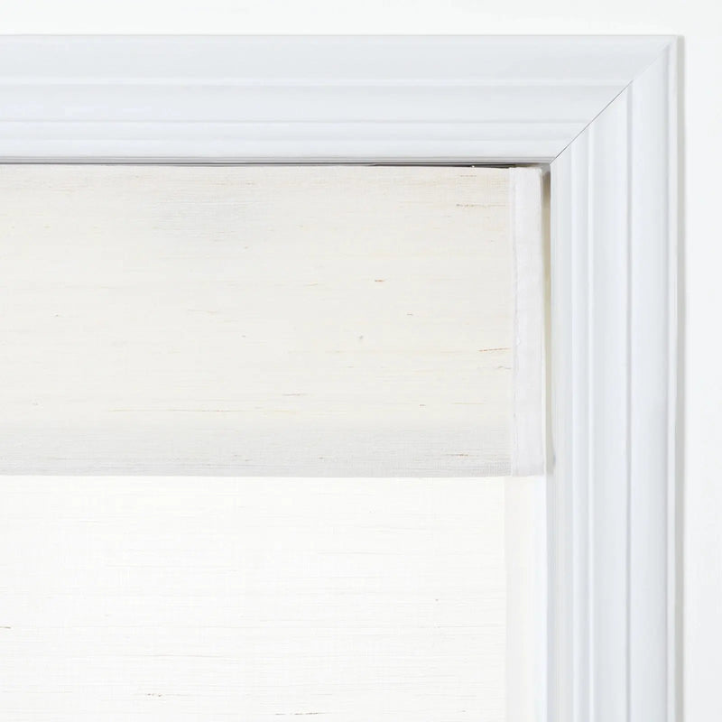 Rae Natural Ramie Jute Woven Wood Blinds - Series D-?-TWOPAGES CURTAINS