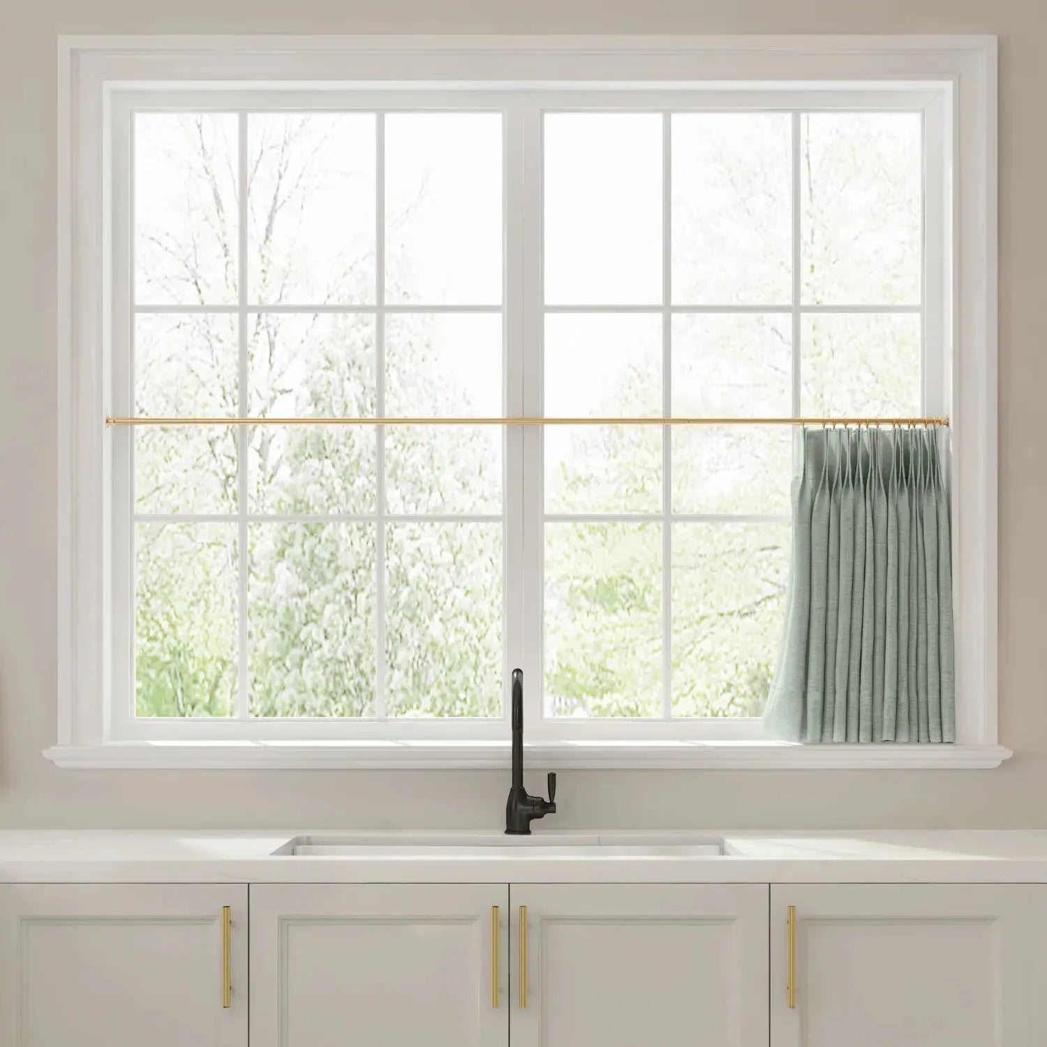Liz Linen Pleated Cafe Curtains?-TWOPAGES