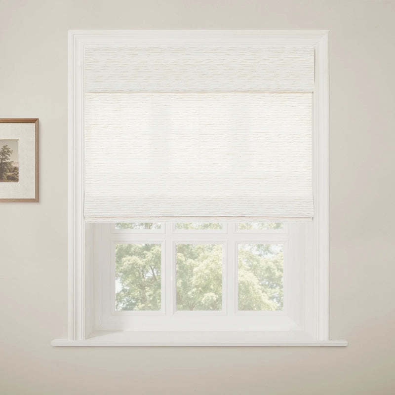 Rae Natural Ramie Jute Woven Wood Shades - Series W