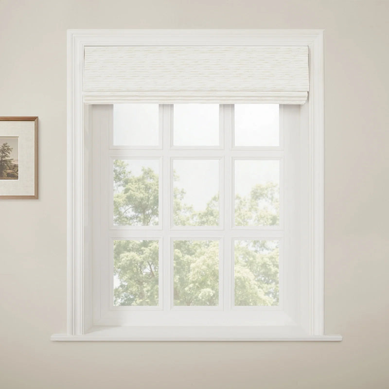 Rae Natural Ramie Jute Woven Wood Shades - Series W