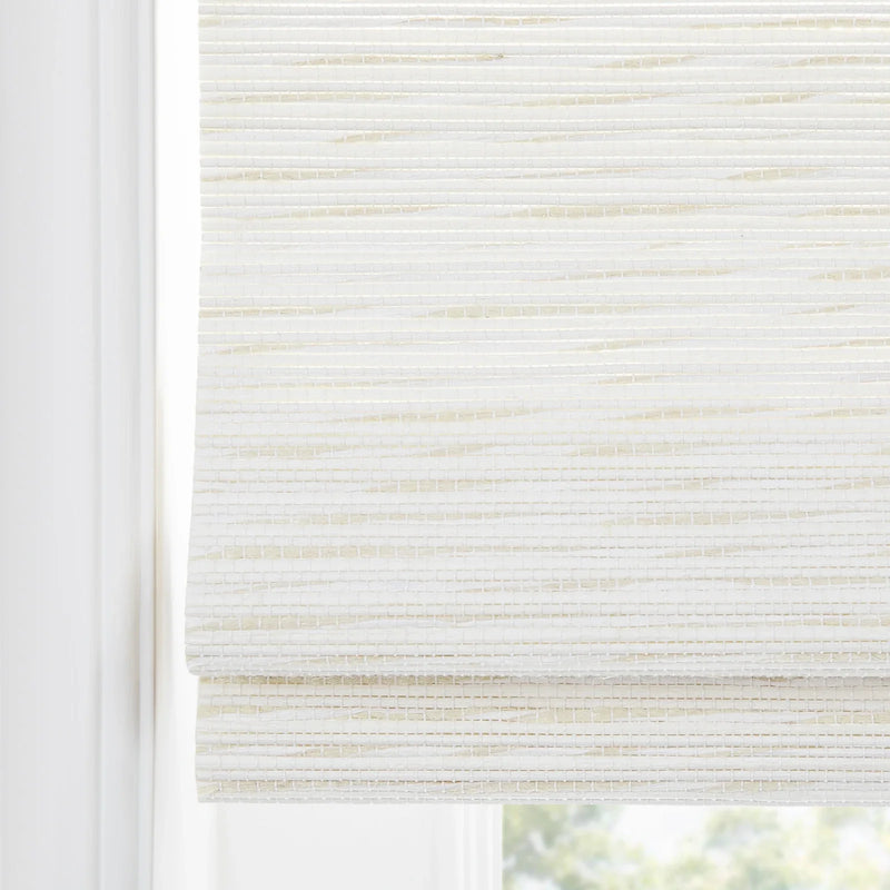 Rae Natural Ramie Jute Woven Wood Shades - Series W