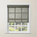 Rae Natural Jute Woven Wood Roller Blinds Cordless-?-TWOPAGES