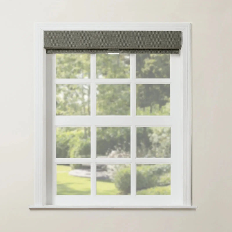 Rae Natural Jute Woven Wood Roller Blinds Cordless-?-TWOPAGES
