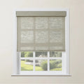 Rae Natural Jute Woven Wood Roller Blinds Cordless-?-TWOPAGES