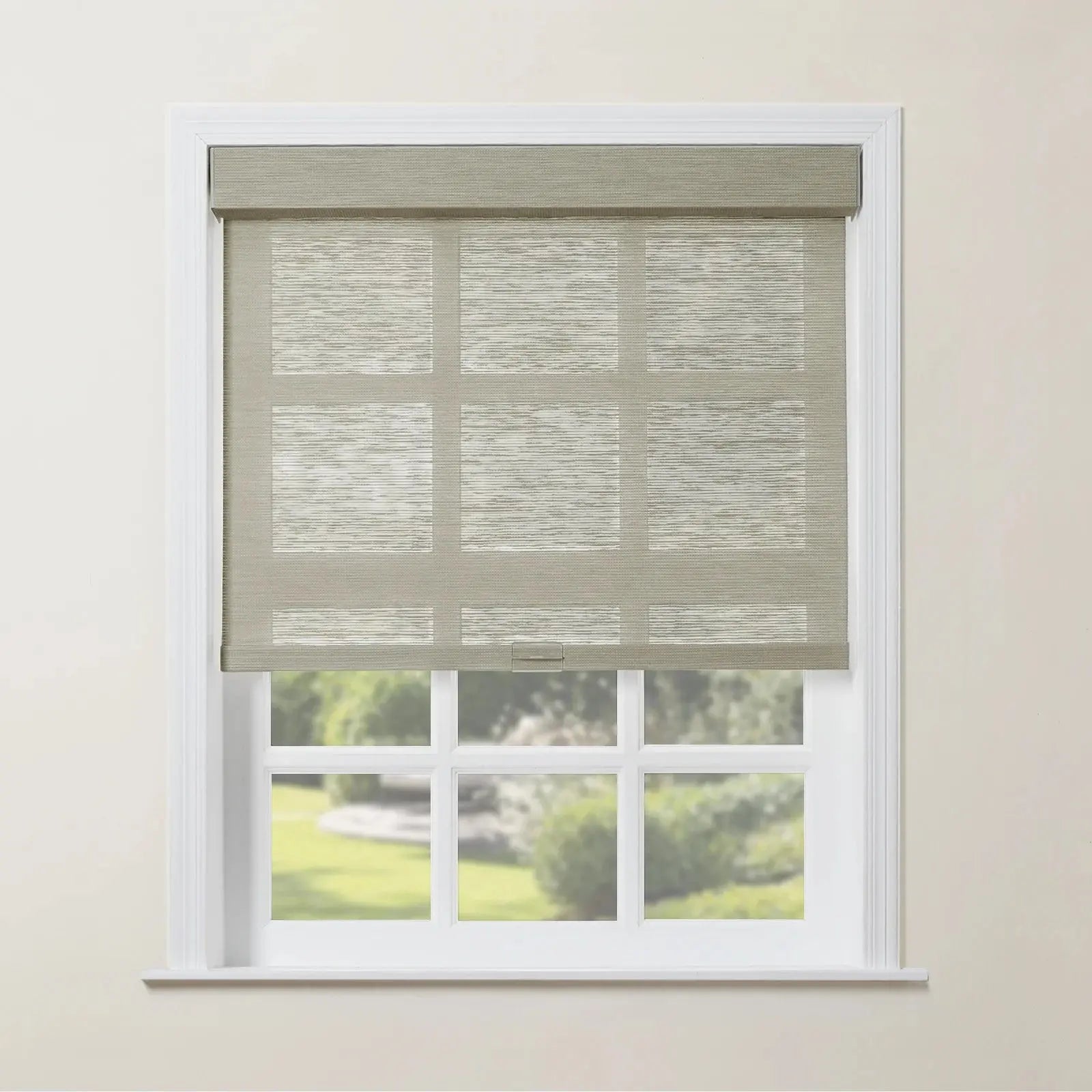Rae Natural Jute Woven Wood Roller Blinds Cordless-?-TWOPAGES