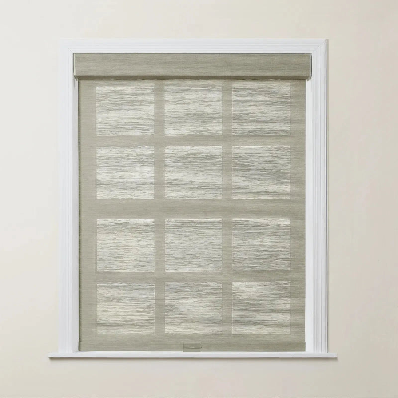 Rae Natural Jute Woven Wood Roller Blinds Cordless-?-TWOPAGES