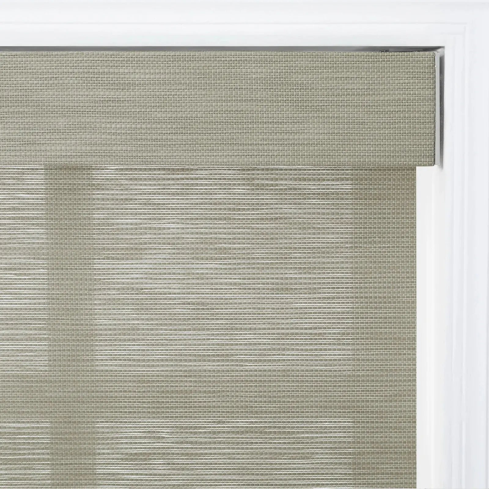 Rae Natural Jute Woven Wood Roller Blinds Cordless-?-TWOPAGES