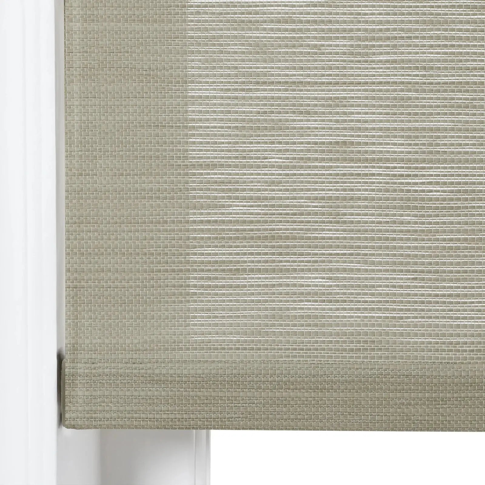 Rae Natural Jute Woven Wood Roller Blinds Cordless-?-TWOPAGES