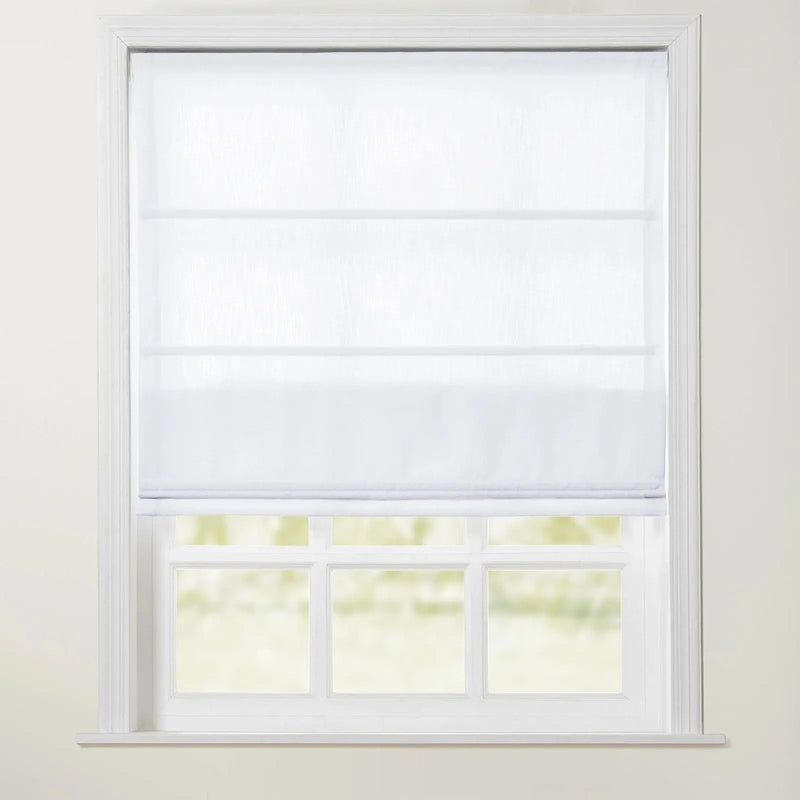 Isabella Cotton Roman Shade Cord Lift- -TWOPAGES