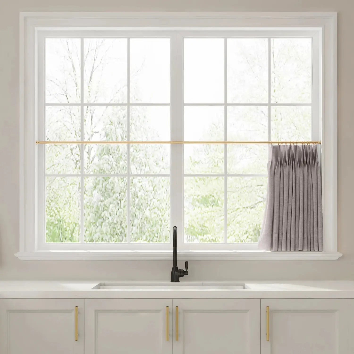 Liz Linen Pleated Cafe Curtains?-TWOPAGES