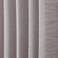 Parchment Liz linen curtains in a close room detail highlighting the linen texture and colour