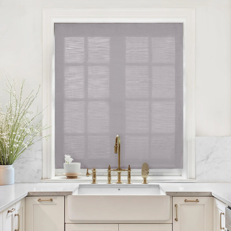 Liz Linen Relaxed Roman Blind Cord Lift