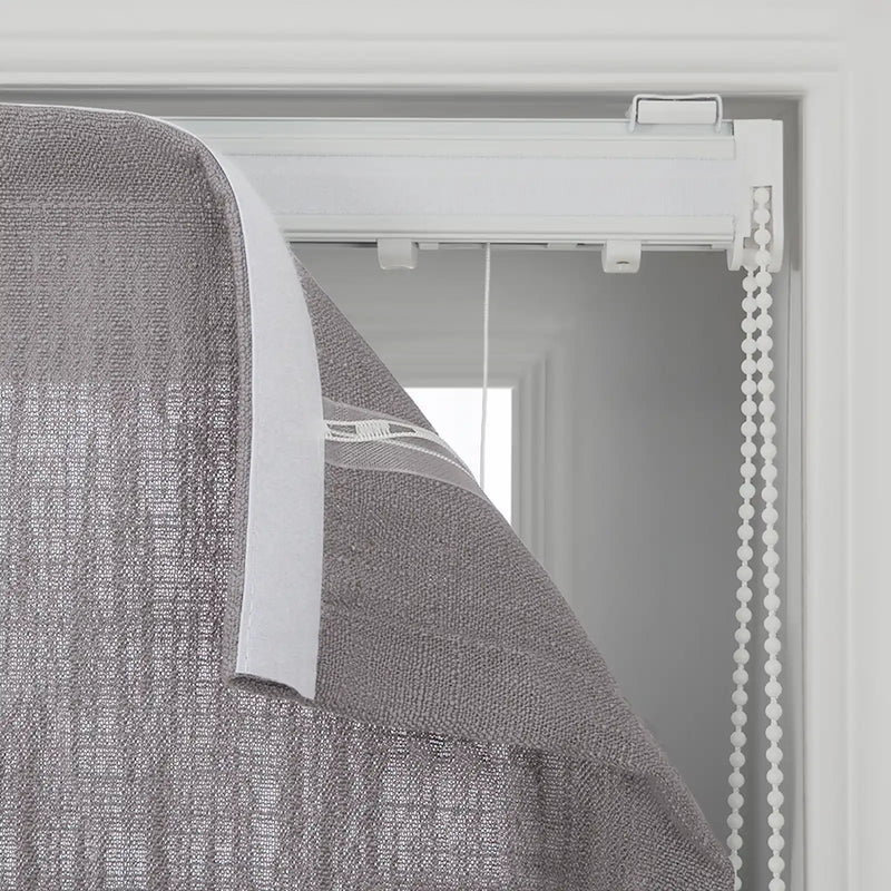 Liz Linen Flat Roman Blind Cord Lift