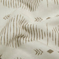 Kim Morrow Print Cotton Curtain Pleated- -TWOPAGES