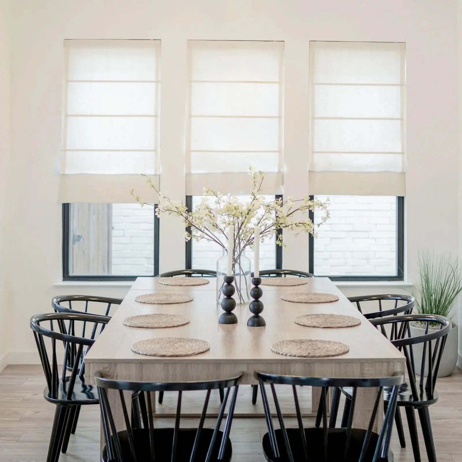 Patti Belgian Linen Roman Shade Cordless -TWOPAGES