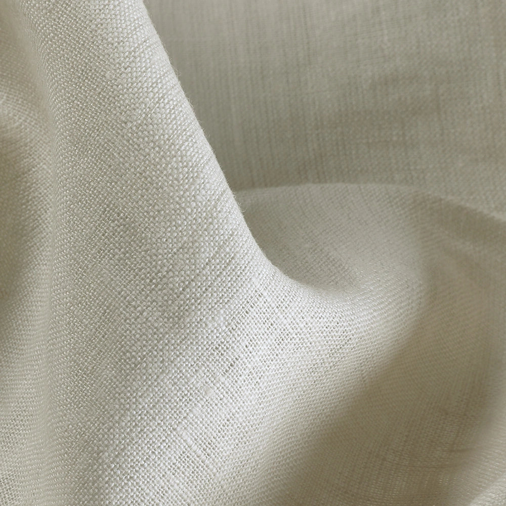Patti Premium Belgian Linen Flax Curtain Pleated -TWOPAGES
