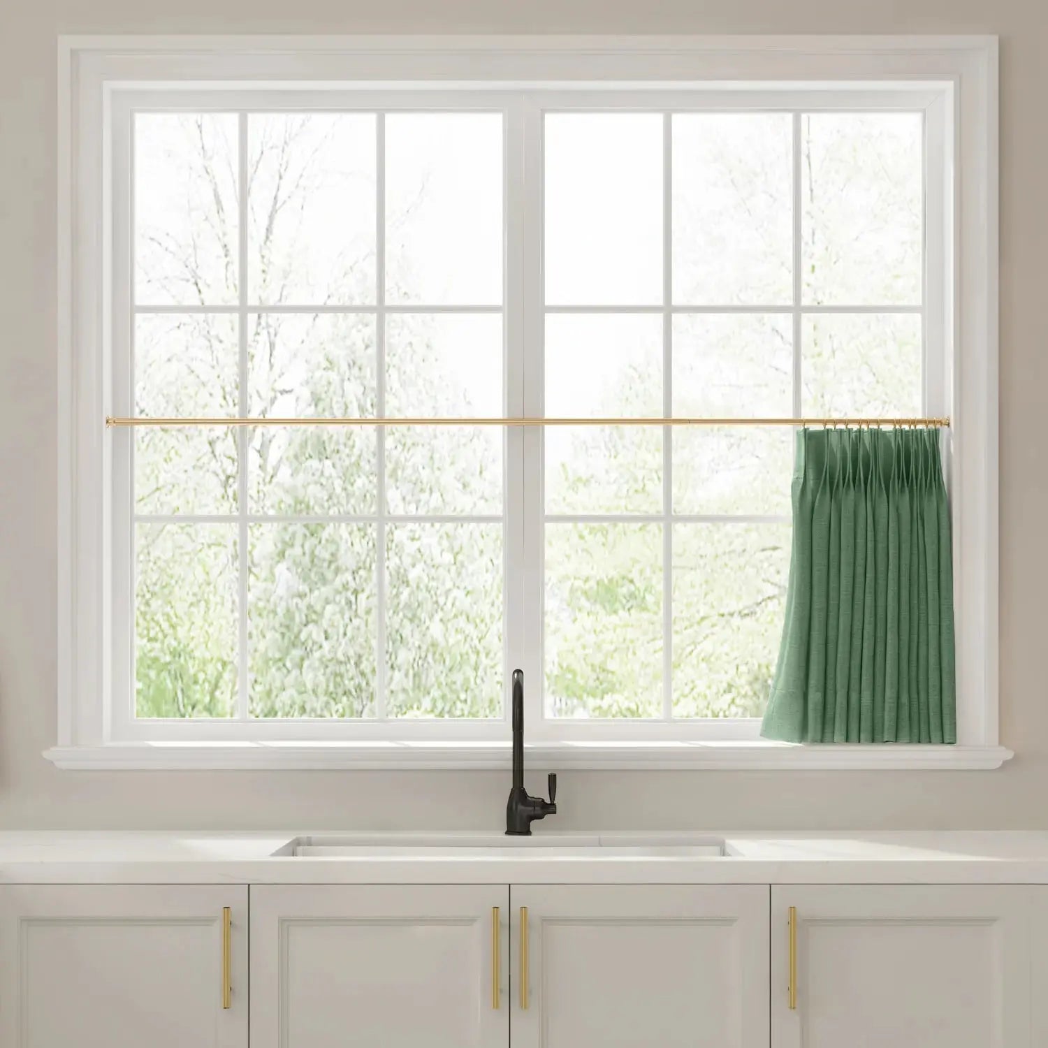Liz Linen Pleated Cafe Curtains?-TWOPAGES