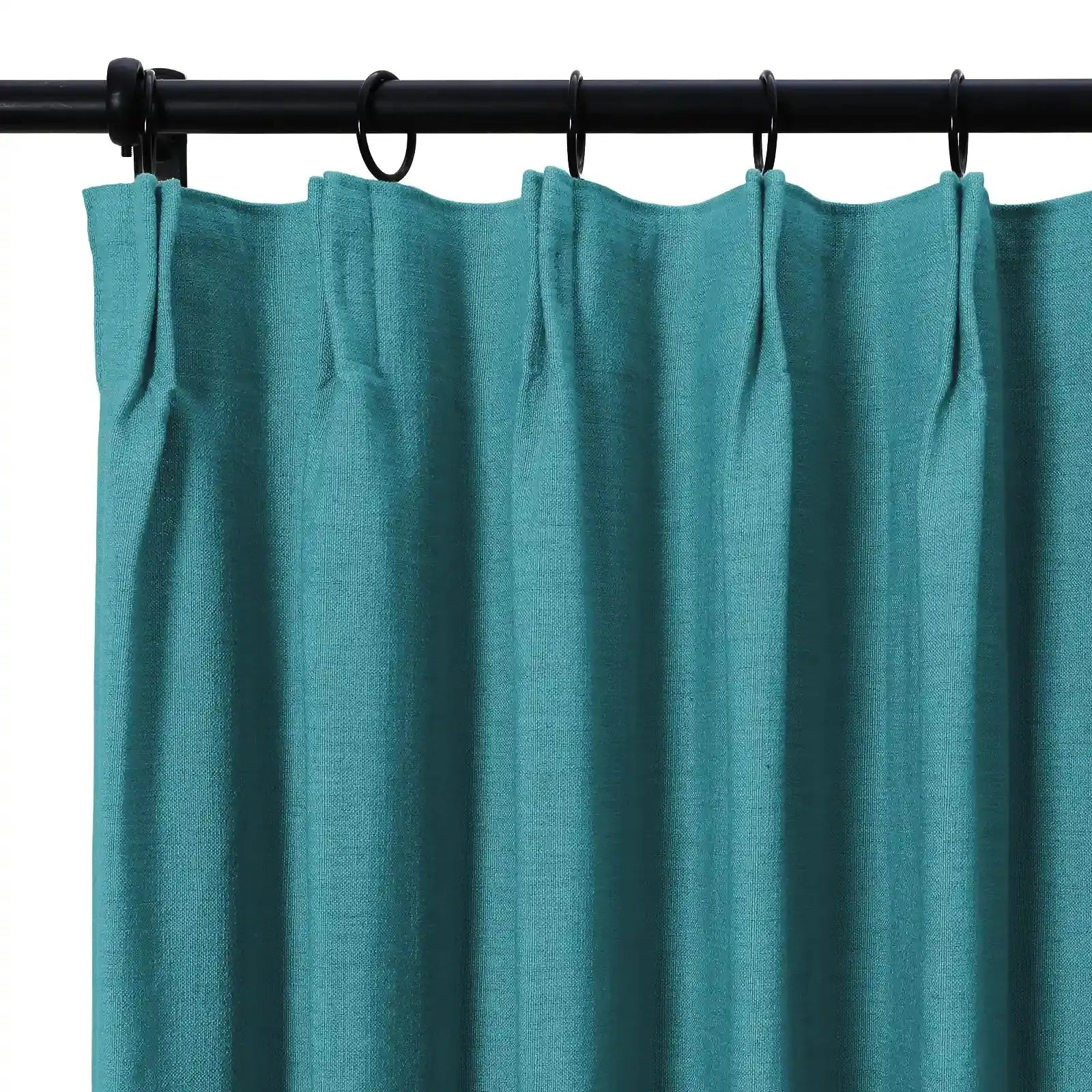 Isabella Heavyweight Cotton Drapery Pleated- -TWOPAGES