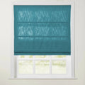 Isabella Cotton Roman Shade Cord Lift- -TWOPAGES