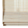 Sybil Bamboo Roman Blind - Pearl White TWOPAGES CURTAINS
