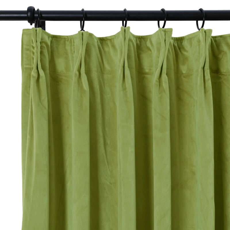 Birkin Velvet Curtain Pleated -TWOPAGES