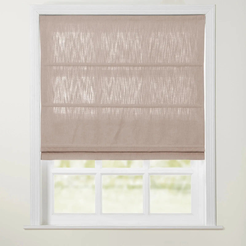 Isabella Cotton Roman Shade Cord Lift- -TWOPAGES