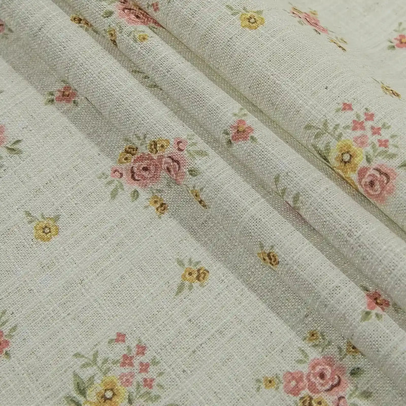Holly Country Floral Drapery Pleated (102 inches Length Limit) -TWOPAGES