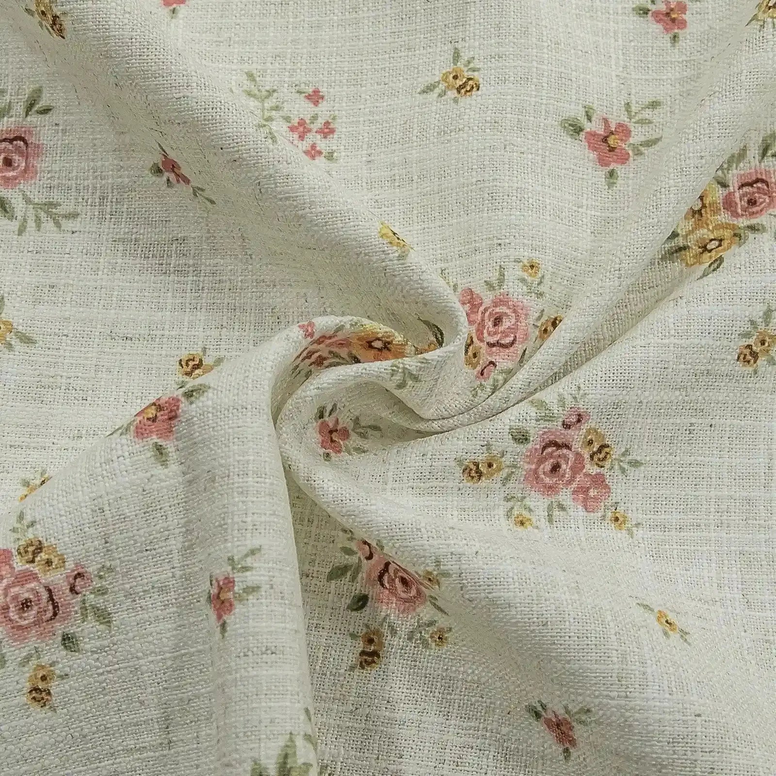 Holly Country Floral Drapery Pleated (102 inches Length Limit)?-TWOPAGES