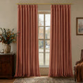 MS. MAVERICK MUSE x TWOPAGES Pastoral Printed Linen Cotton Pleated Curtains