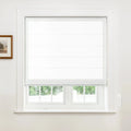 Alvin Motorized Sheer Room Darkening Roman Blind?-TWOPAGES