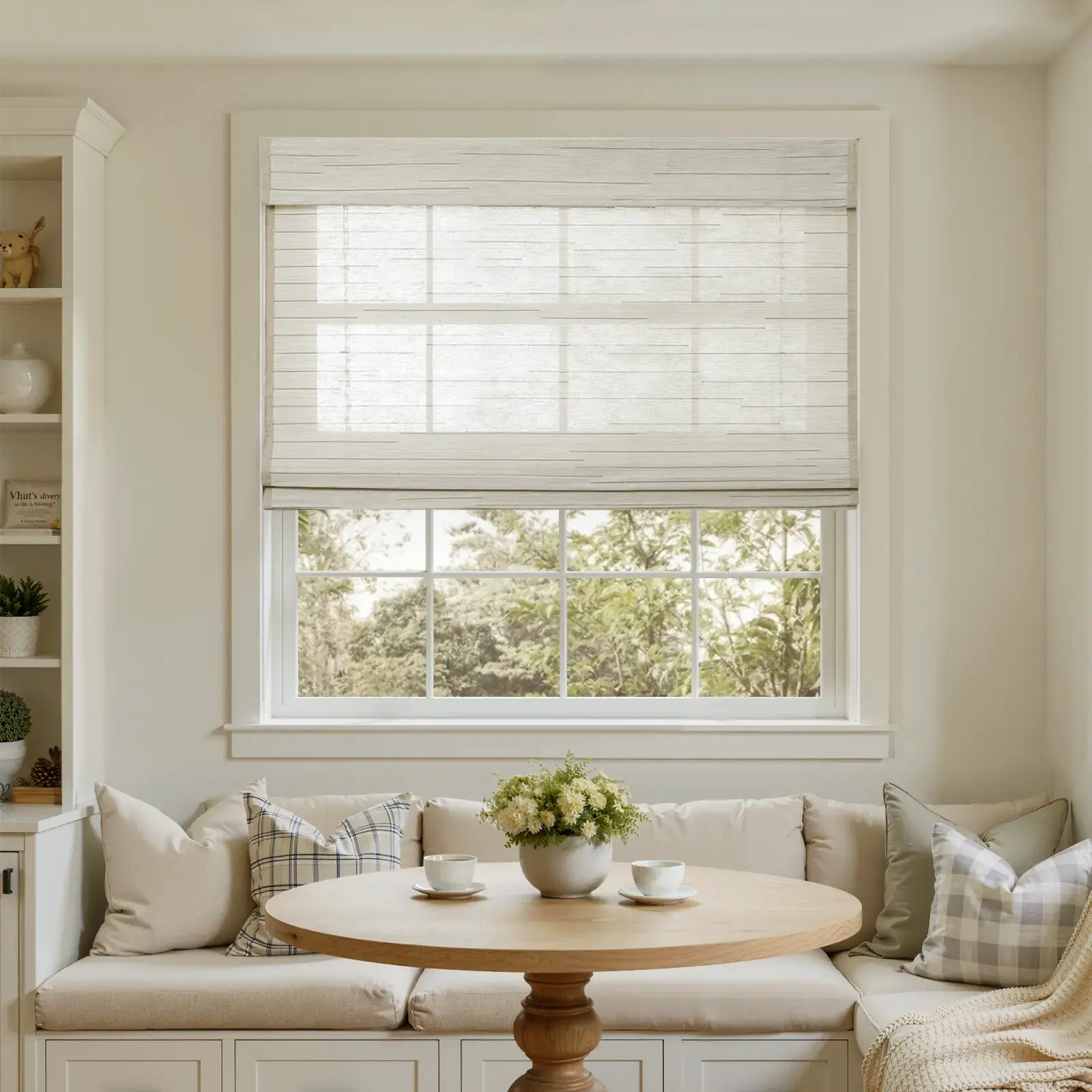 Rae Natural Ramie Bamboo Woven Blinds - Series P?-TWOPAGES CURTAINS