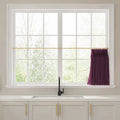Liz Linen Pleated Cafe Curtains?-TWOPAGES
