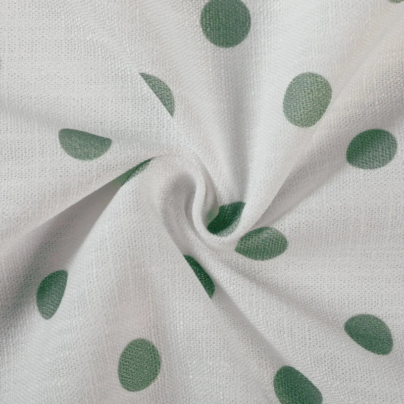 Stefana Silber Print Linen Blend Curtain Drapery Pleated?-TWOPAGES