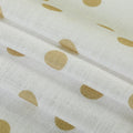 Stefana Silber Print Linen Blend Curtain Drapery Pleated?-TWOPAGES