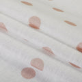 Stefana Silber Print Linen Blend Curtain Drapery Pleated?-TWOPAGES