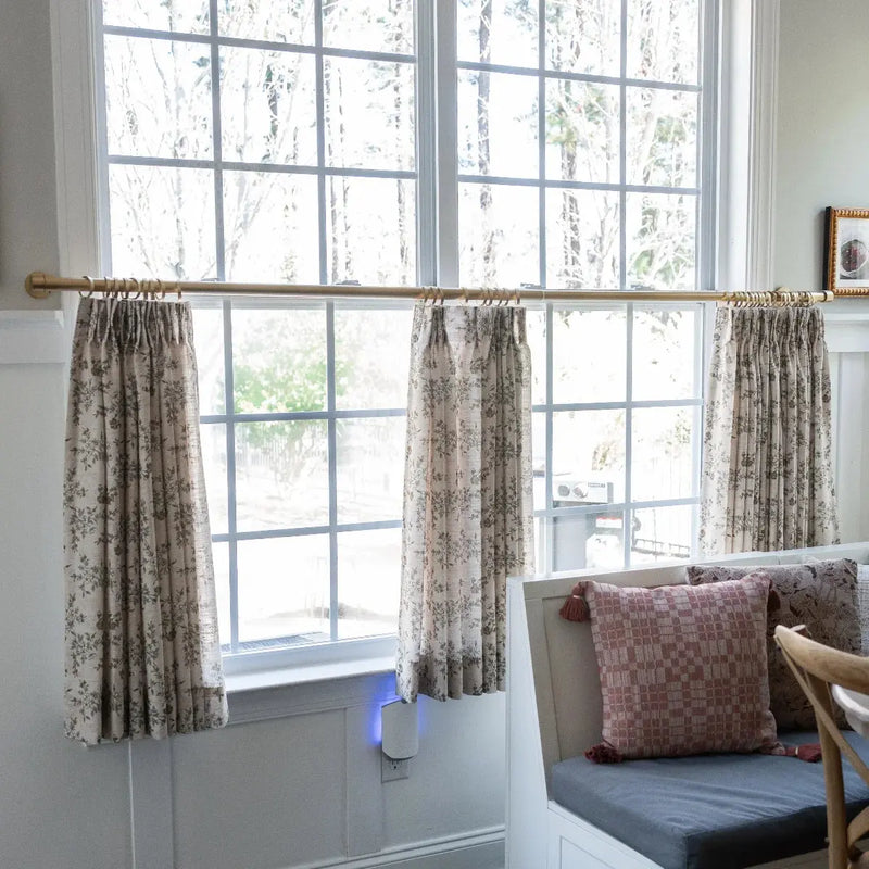 Sara Le Print Linen Drapery Pleated?-TWOPAGES
