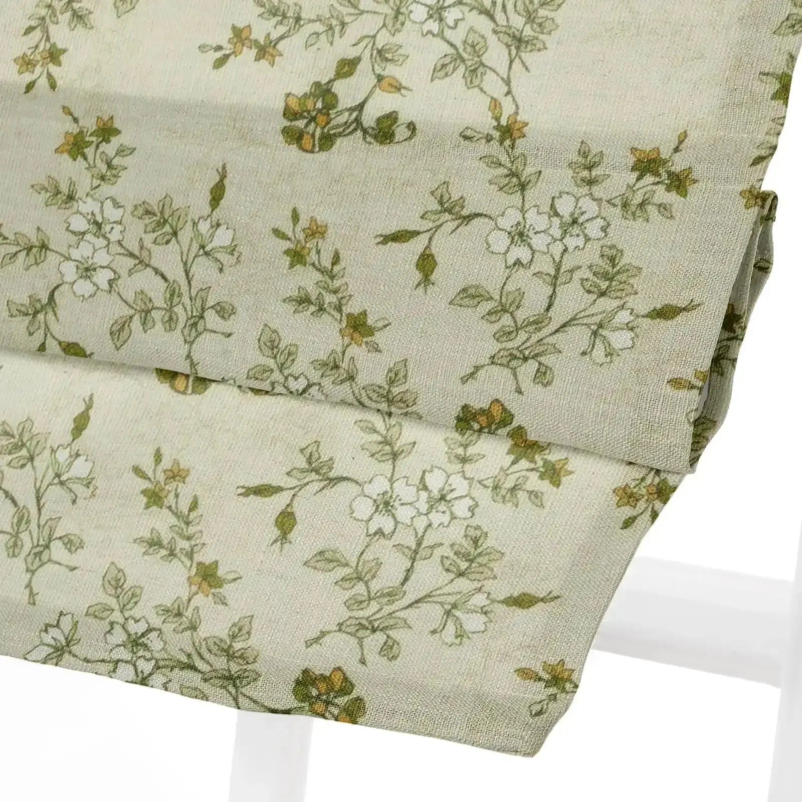 Sara Le Printed Roman Shade Cordless -TWOPAGES