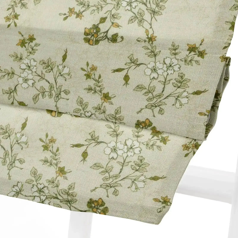 Sara Le Printed Roman Shade Cordless -TWOPAGES